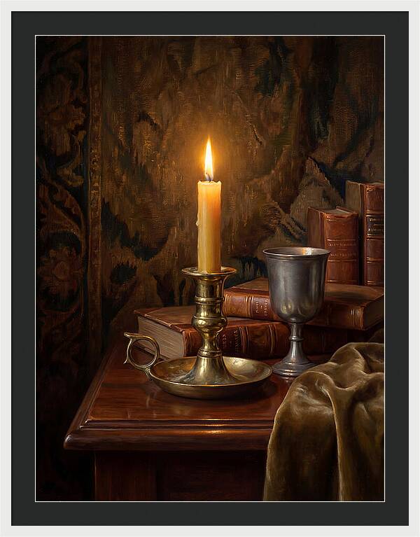 Candlelit Still Life