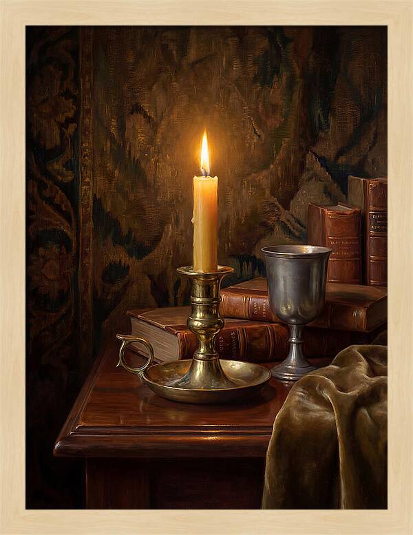 Candlelit Still Life