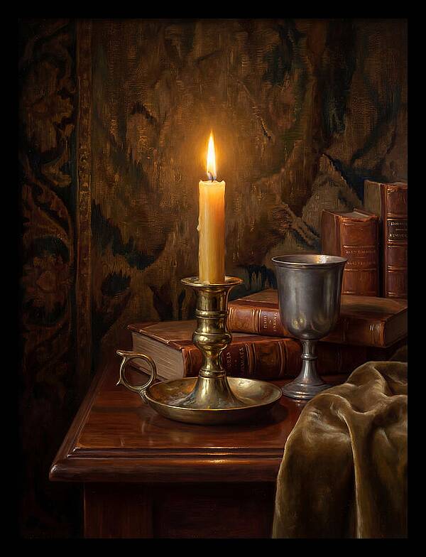 Candlelit Still Life