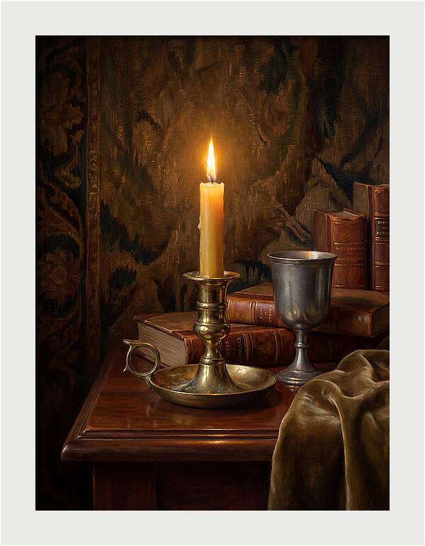 Candlelit Still Life