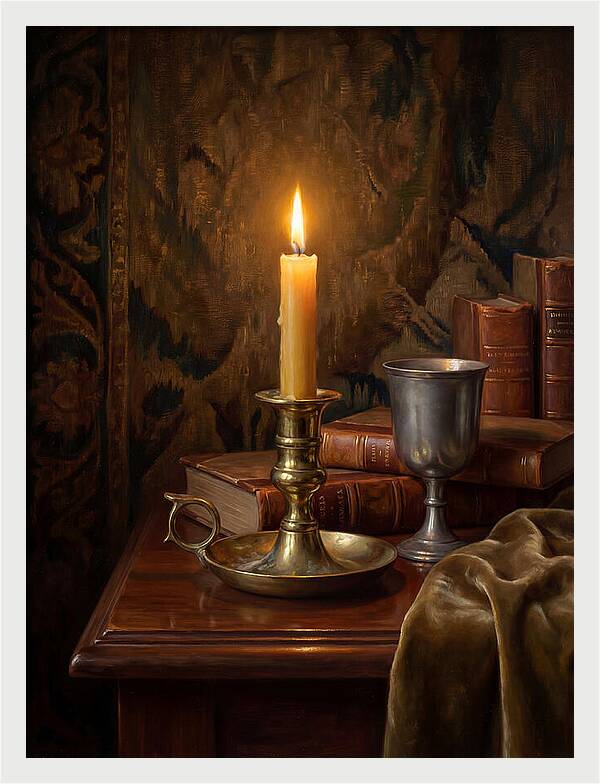 Candlelit Still Life