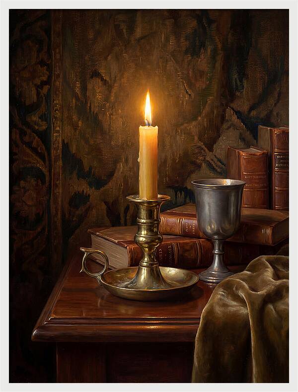 Candlelit Still Life