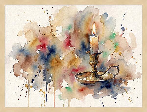 Candlestick Glow
