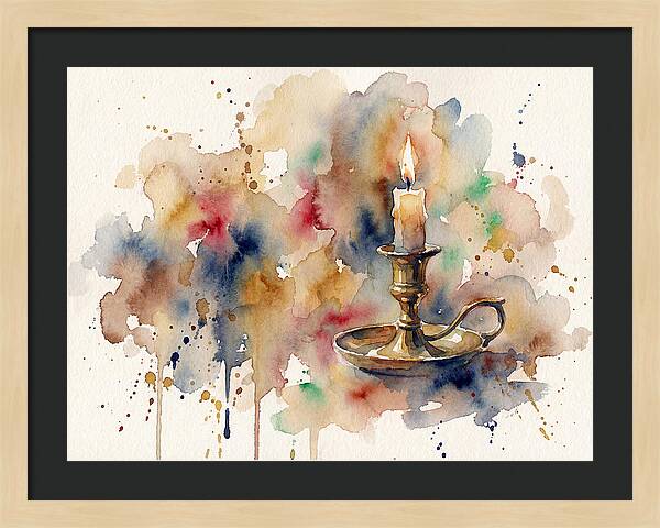 Candlestick Glow