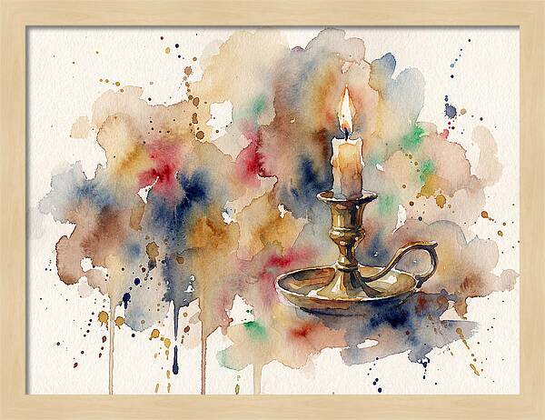 Candlestick Glow