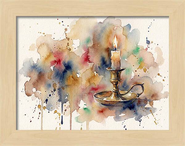 Candlestick Glow