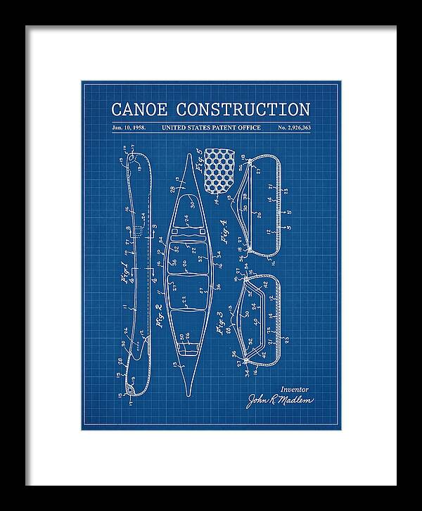 Canoe Blueprint Patent Us2926363a