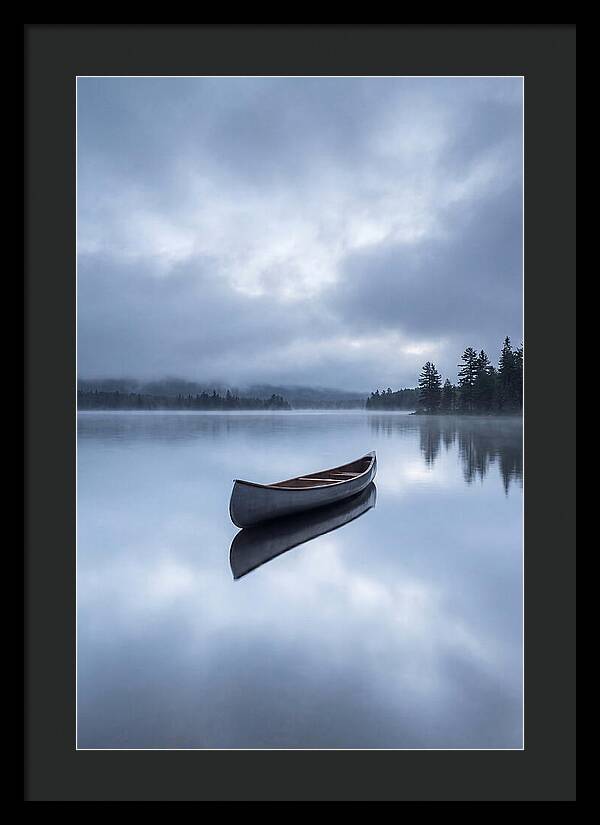 Canoe On A Tranquil Lake