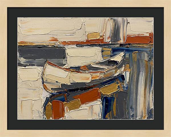 Canoe On Calm Waters