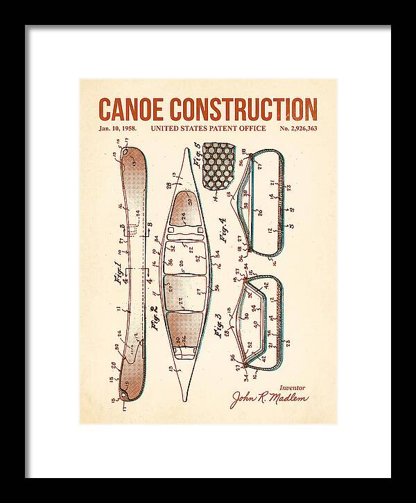 Canoe Retro Patent Us2926363a