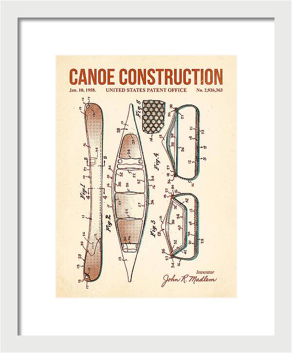 Canoe Retro Patent Us2926363a