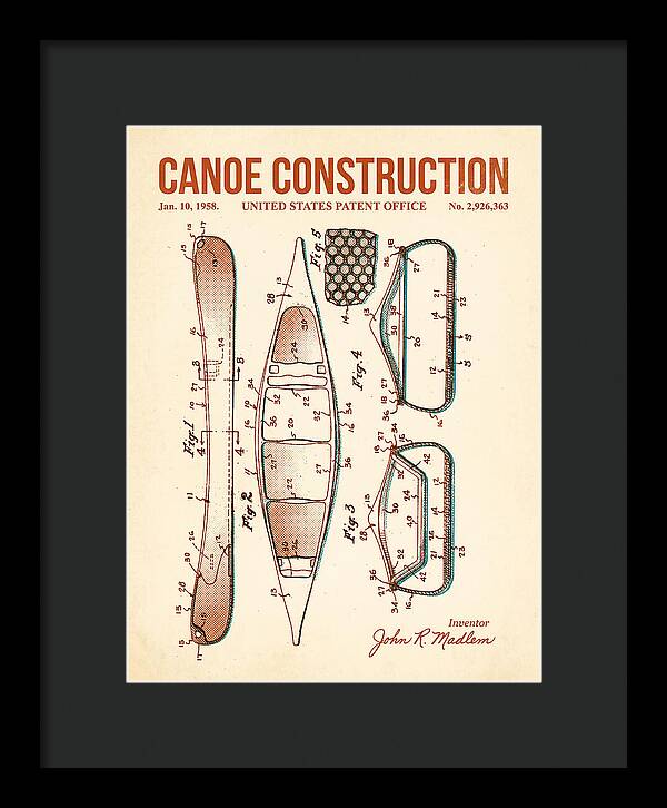 Canoe Retro Patent Us2926363a