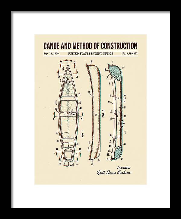 Canoe Retro Patent Us3599257a
