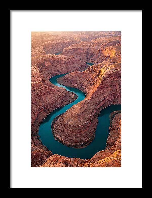 Canyon Curves From Above