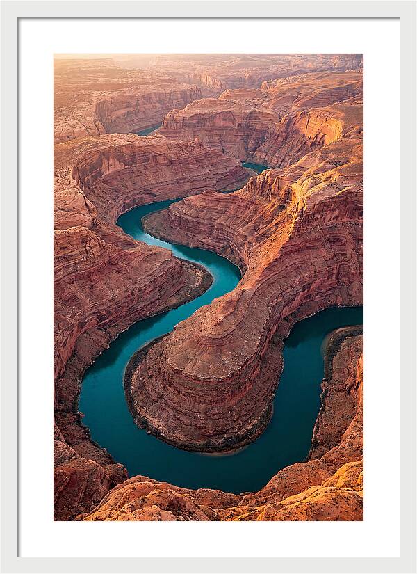Canyon Curves From Above
