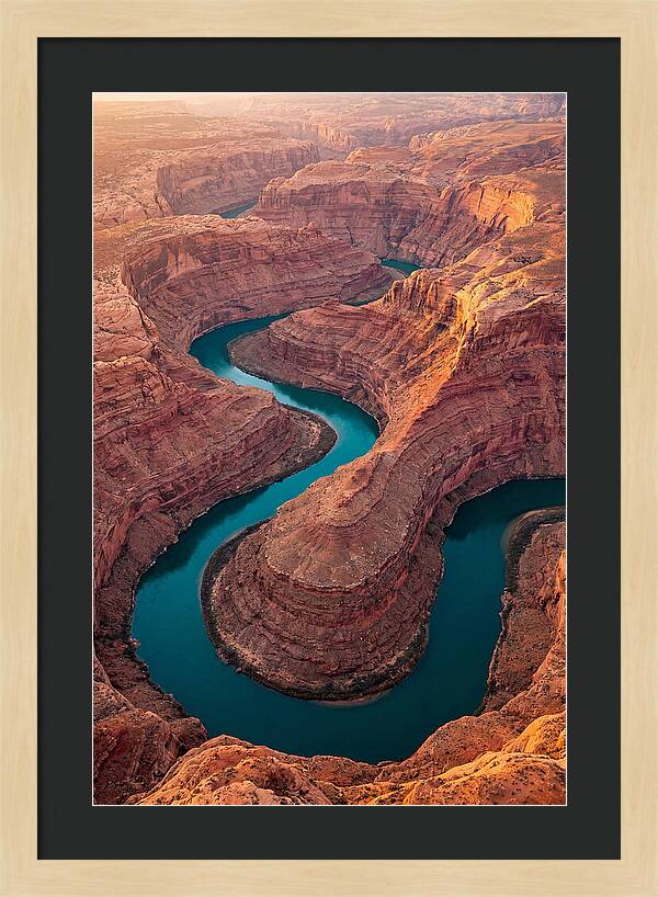 Canyon Curves From Above
