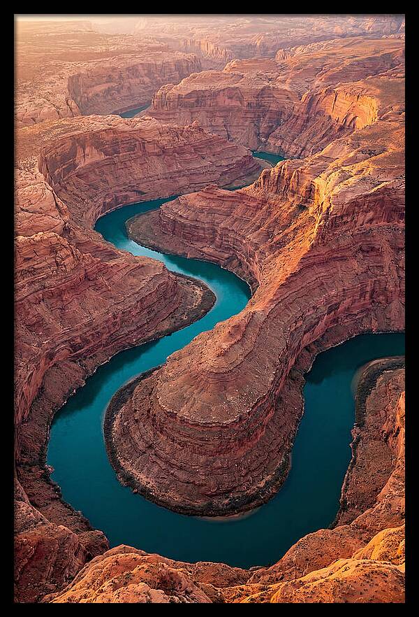 Canyon Curves From Above