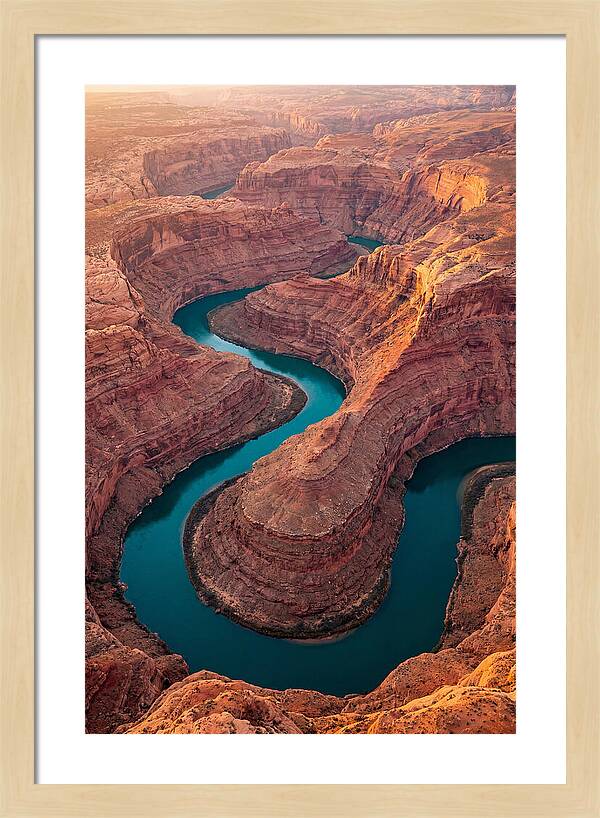 Canyon Curves From Above