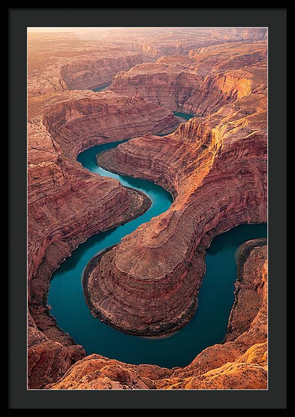Canyon Curves From Above