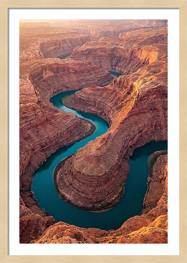 Canyon Curves From Above