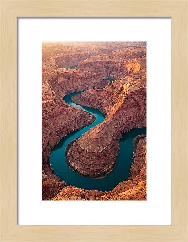 Canyon Curves From Above