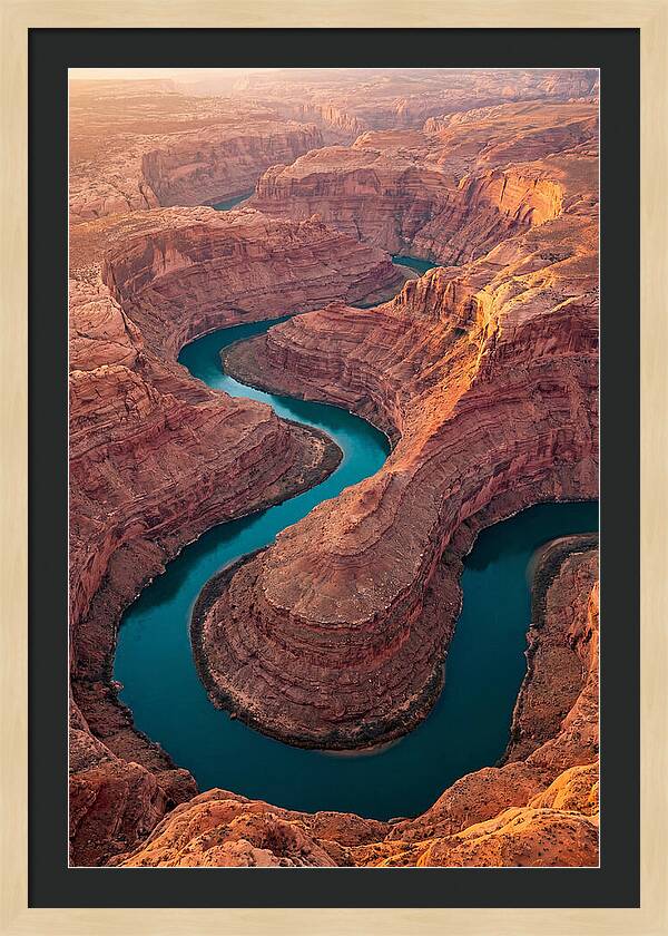 Canyon Curves From Above