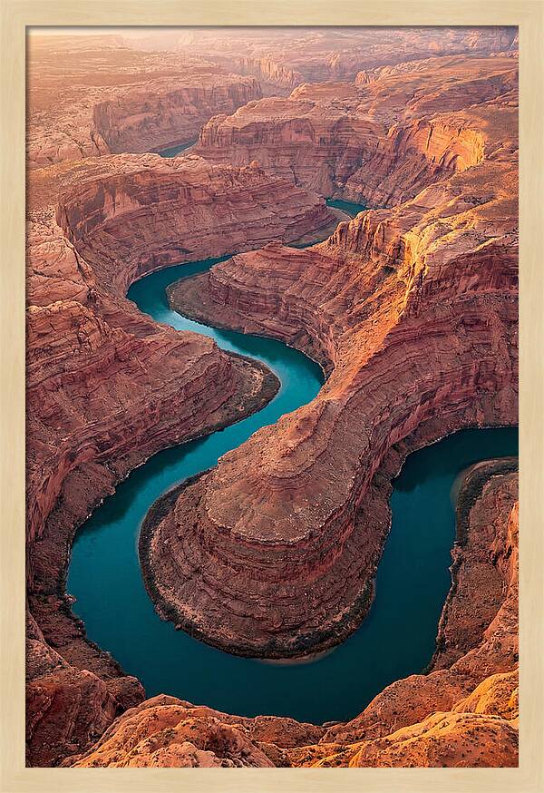 Canyon Curves From Above