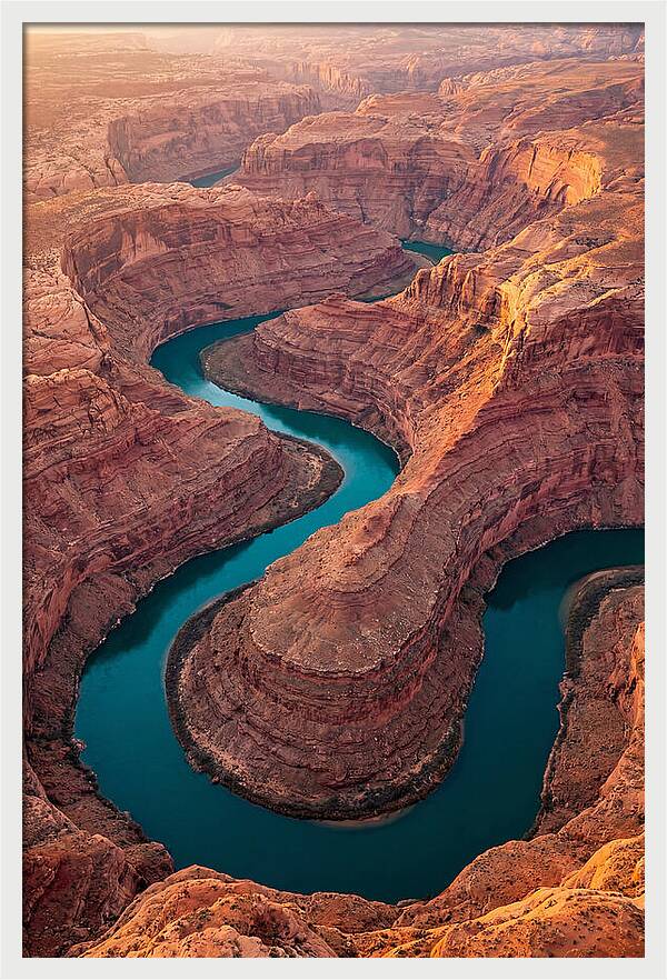 Canyon Curves From Above