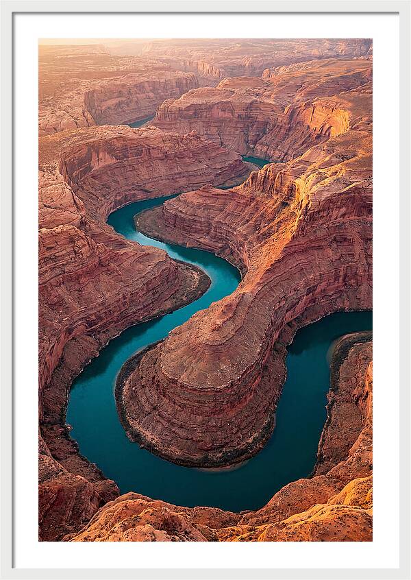 Canyon Curves From Above