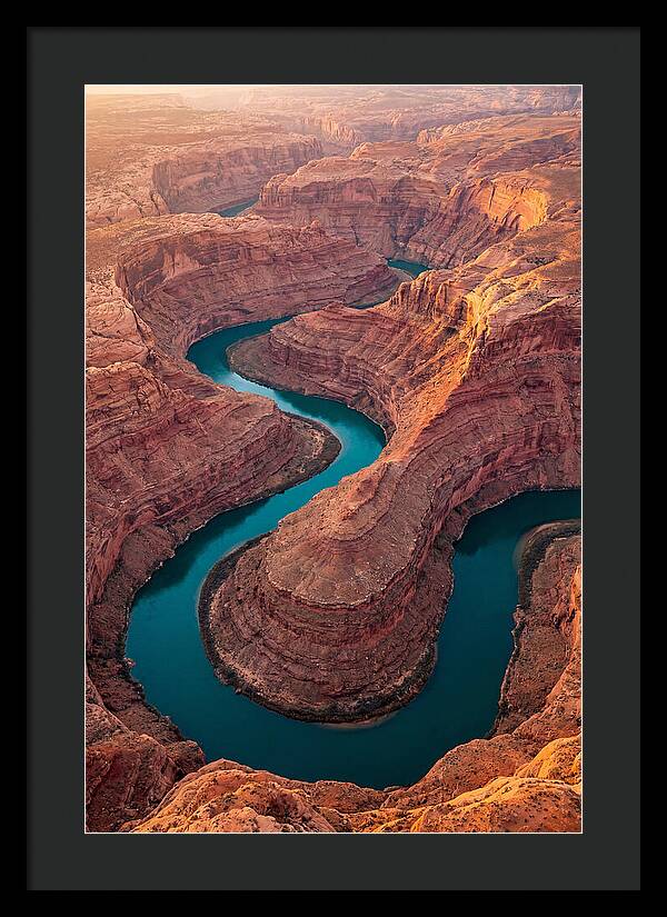 Canyon Curves From Above