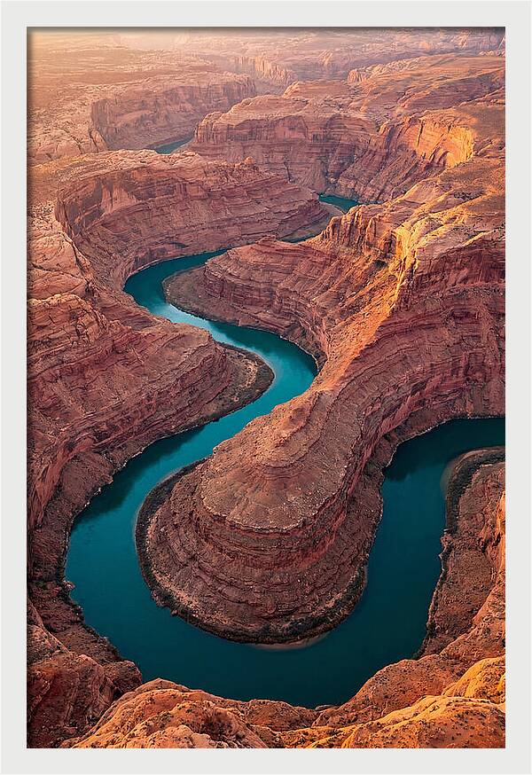 Canyon Curves From Above