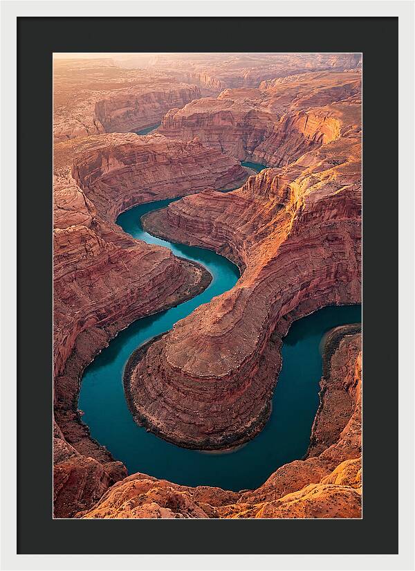 Canyon Curves From Above