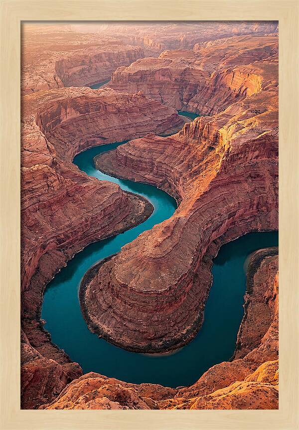 Canyon Curves From Above