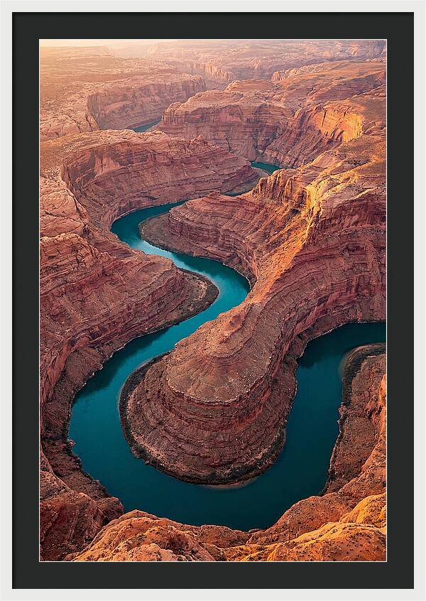 Canyon Curves From Above