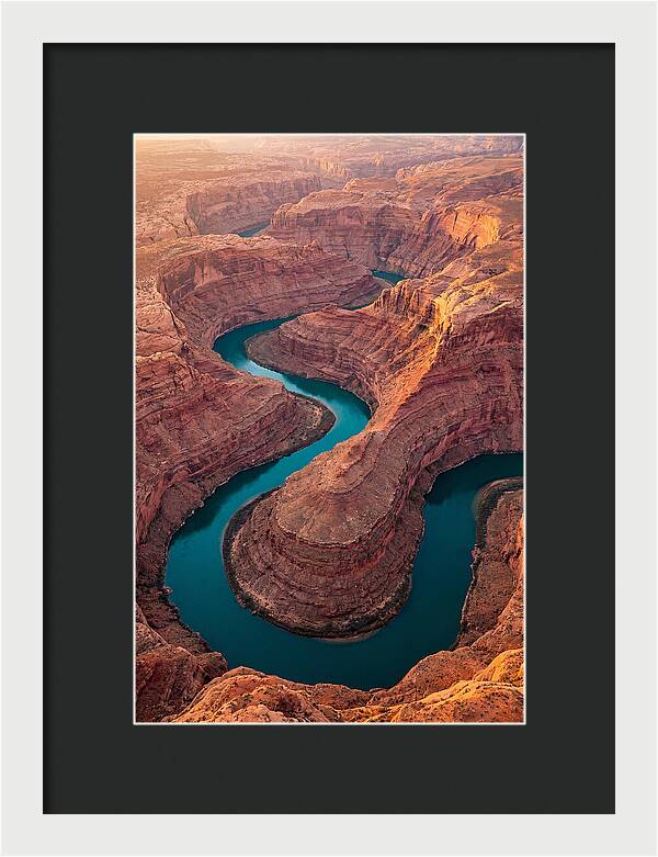 Canyon Curves From Above