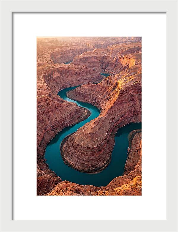 Canyon Curves From Above