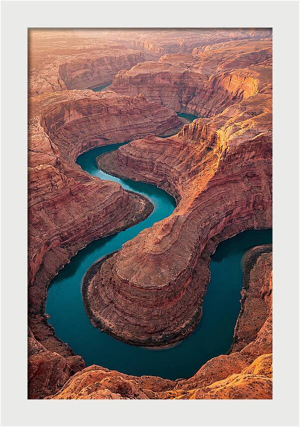 Canyon Curves From Above