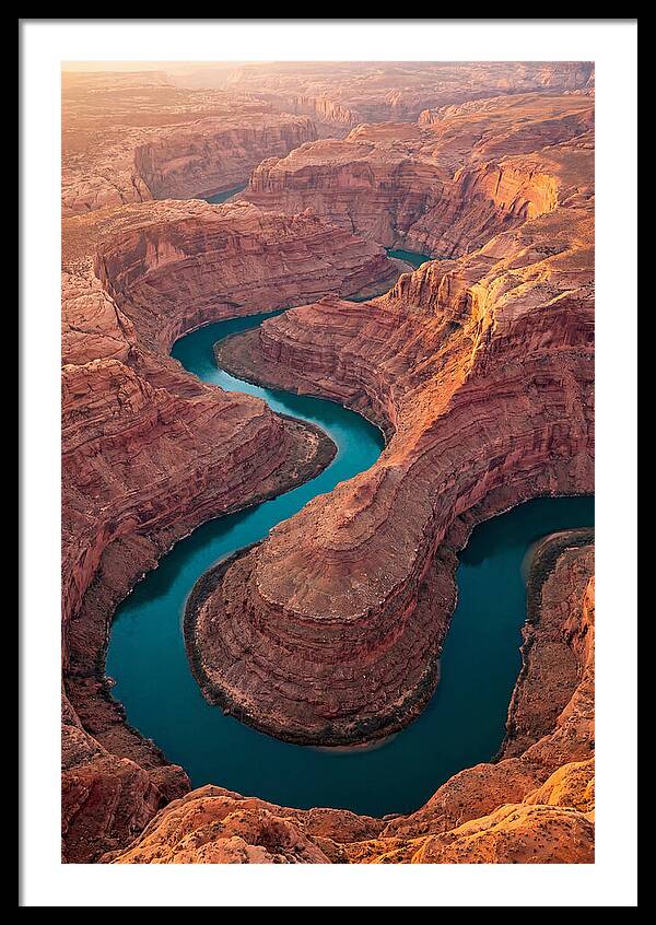 Canyon Curves From Above