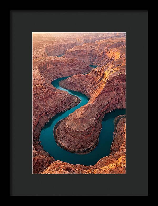 Canyon Curves From Above