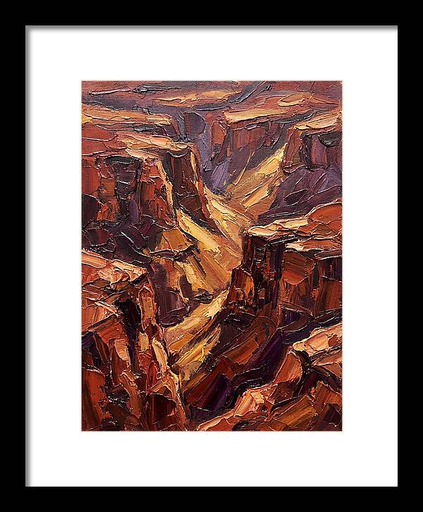 Canyon Landscape In Warm Tones