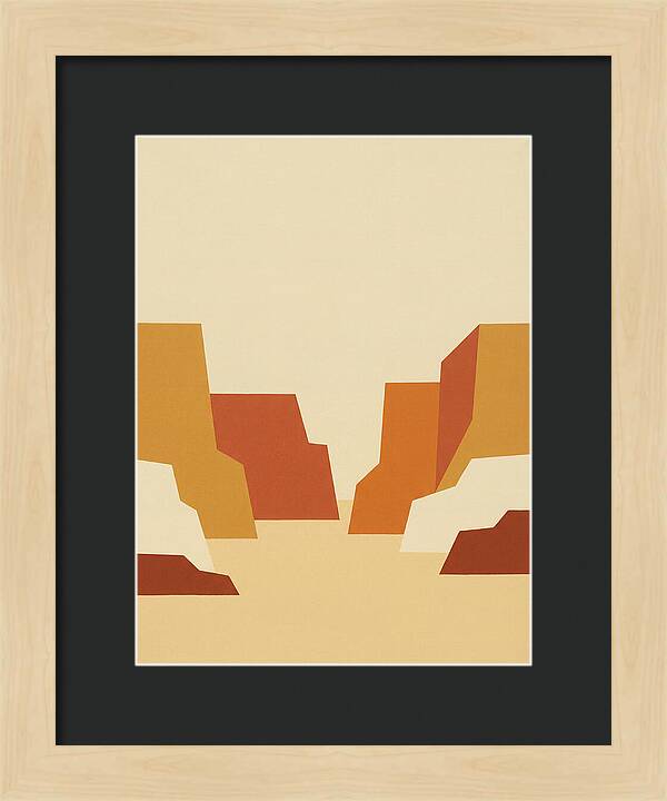 Canyon Landscape Minimalism