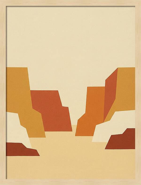 Canyon Landscape Minimalism