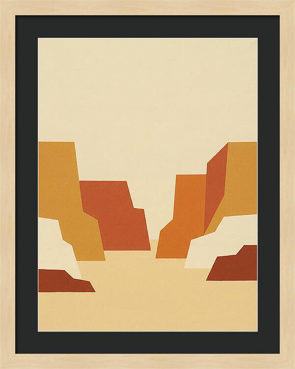 Canyon Landscape Minimalism