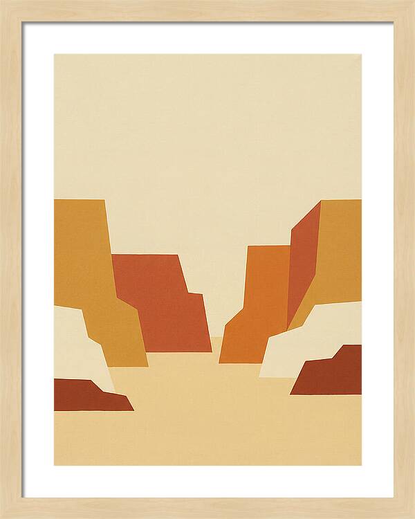 Canyon Landscape Minimalism