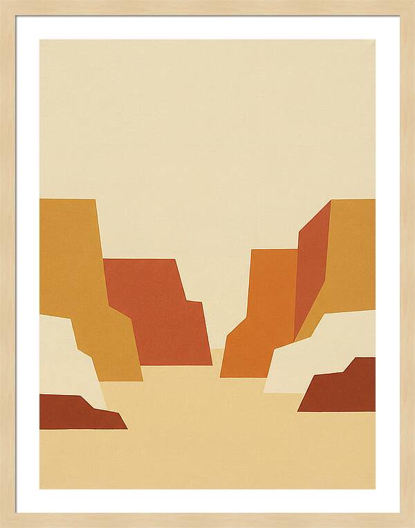 Canyon Landscape Minimalism