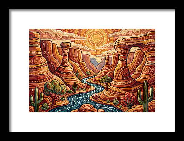 Canyon Landscape Serenity