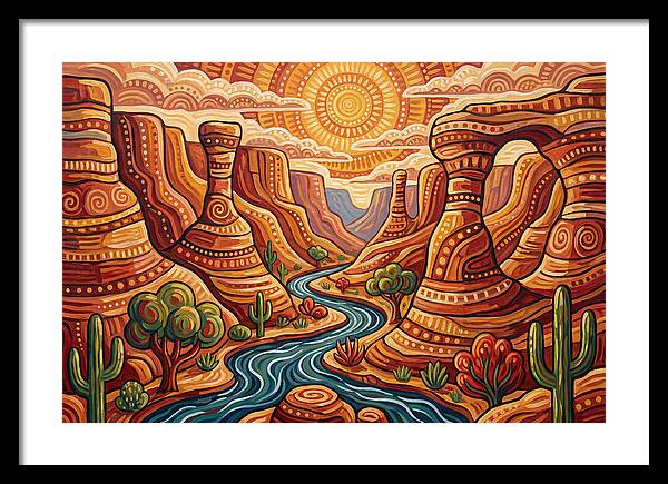 Canyon Landscape Serenity