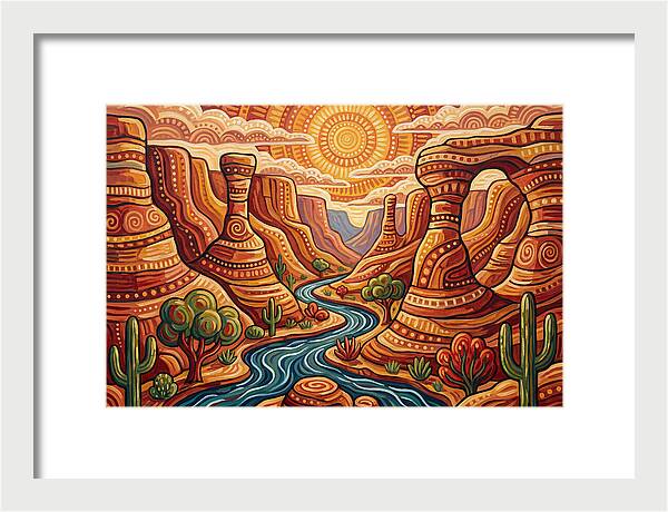 Canyon Landscape Serenity