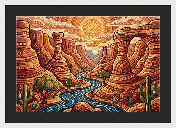 Canyon Landscape Serenity