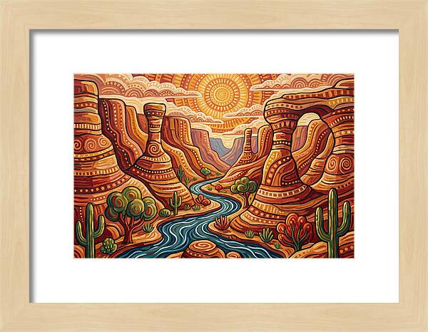 Canyon Landscape Serenity
